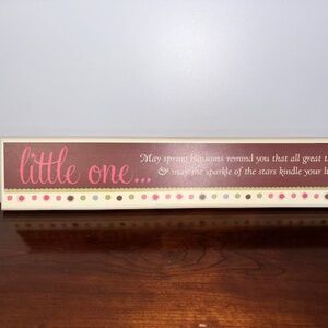 Wooden Wall sign. Baby, Children's Decor for a nursery, bedroom, playroom, etc.